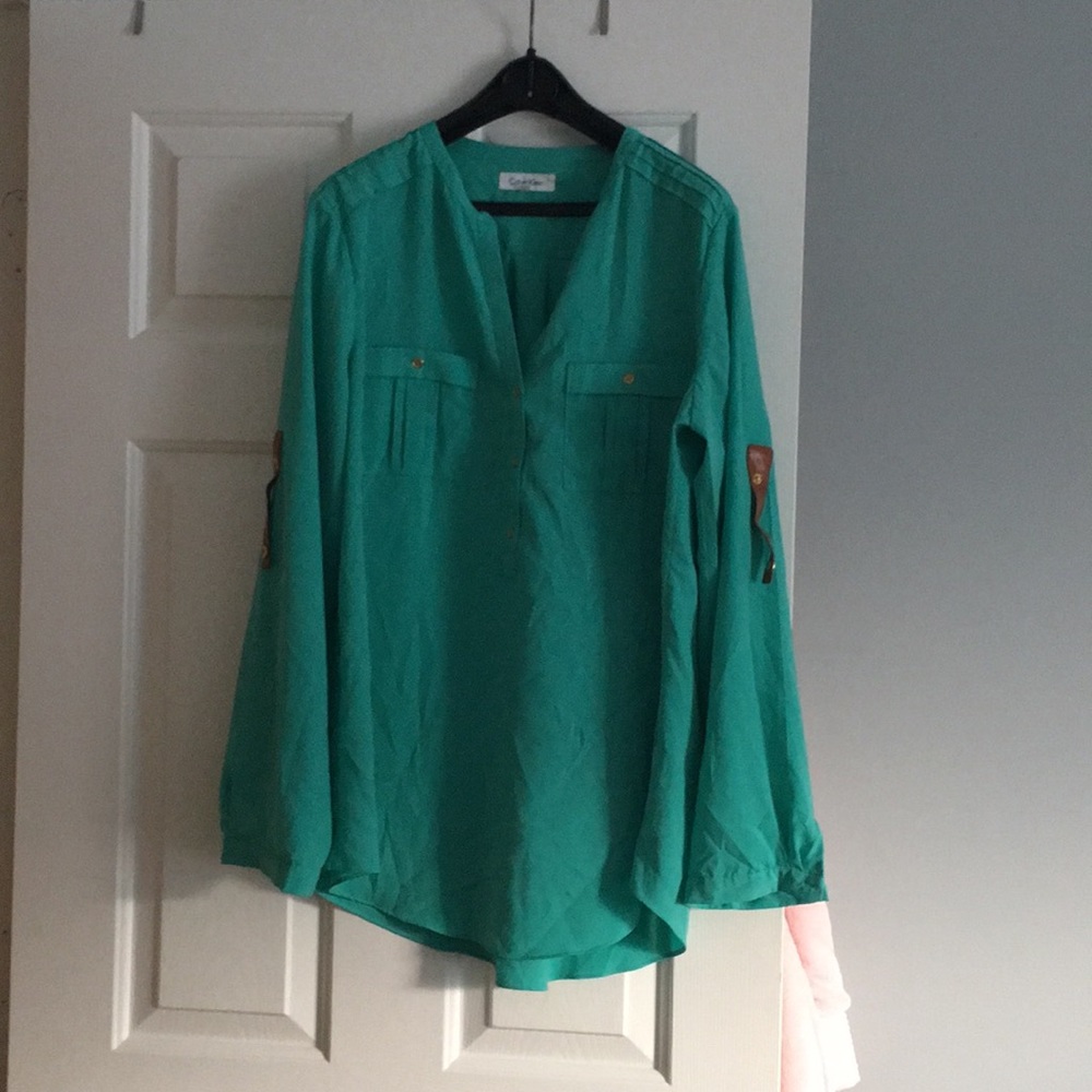 Calvin Klein blouse L excellent condition